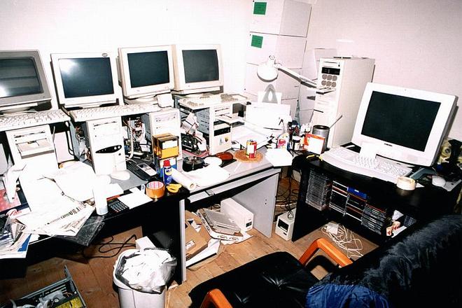 A Slovak software pirate's den