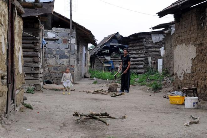 A lot of Slovak Roma live in terrible conditions