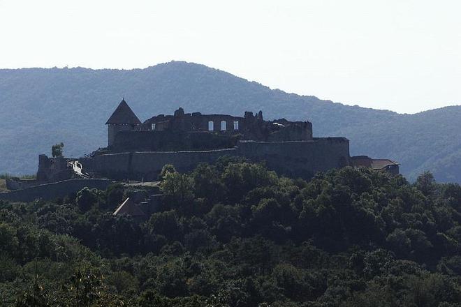 Visegrad Castle in Hungary, which gave the Visegrad Group its name. 