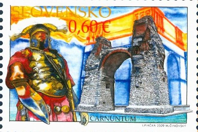 The joint issue postage stamps.