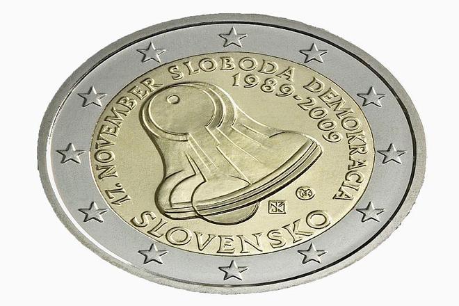 The national side of the new €2 commemorative coin.