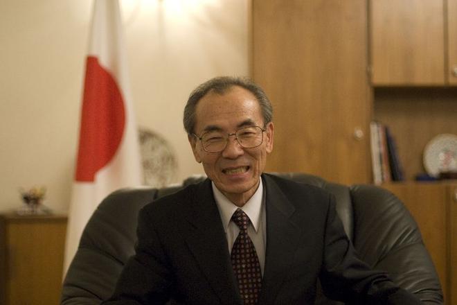 Yoshio Nomoto, the Japanese Ambassador to Slovakia 