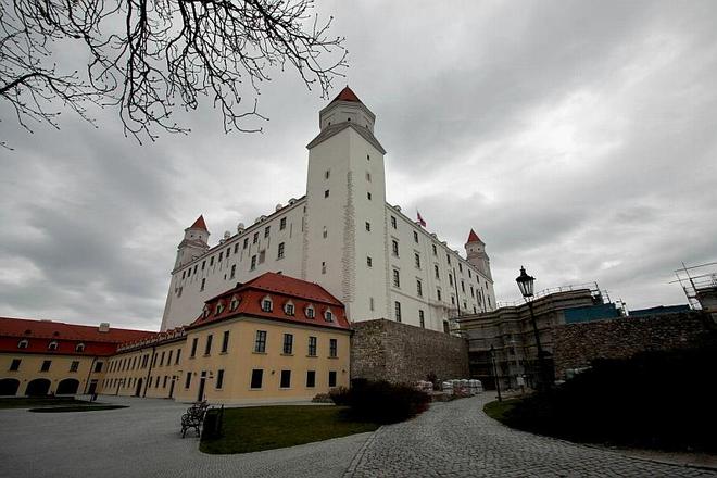 Some renovated areas of Bratislava Castle are almost ready to welcome summer visitors.