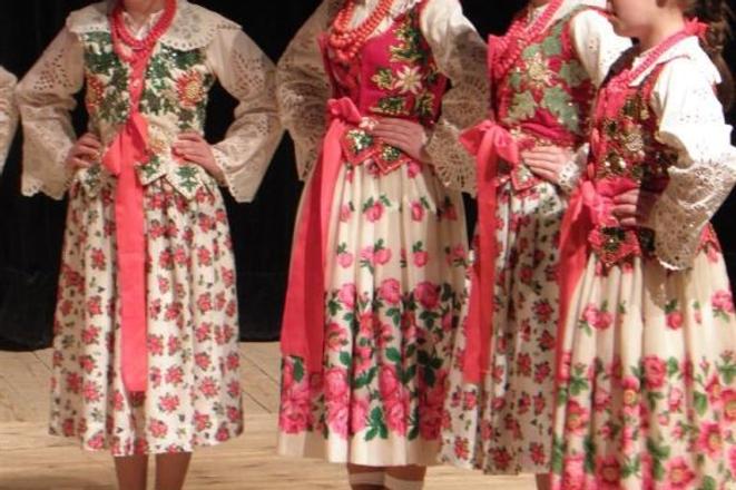 The children's folklore group Goralček. 
