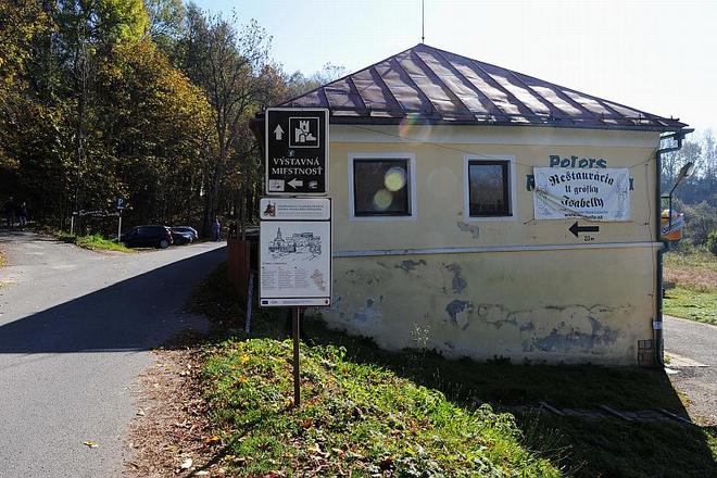 The building of the original distillery. 