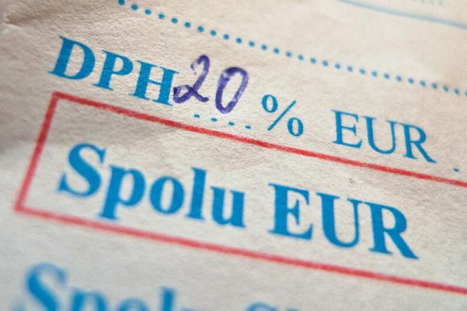 Value added tax (DPH in Slovak) is now 20 percent. 