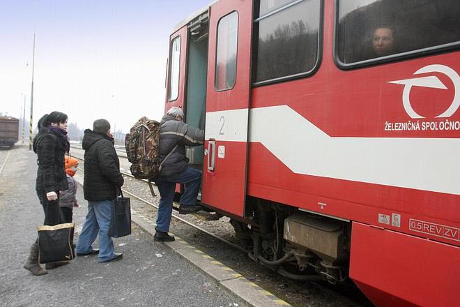 Passenger rail services were cut in Slovakia on May 1.