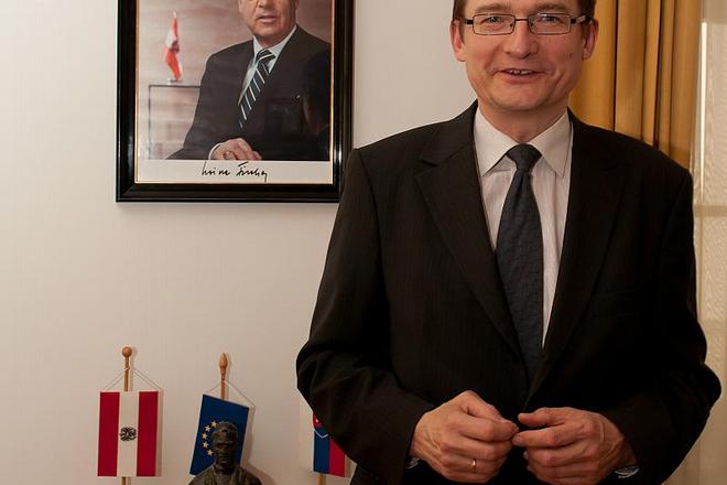 Austrian Ambassador Markus Wuketich 