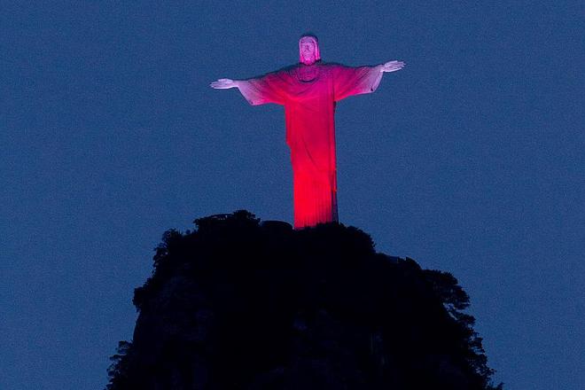 Christ the Redeemer statue in Rio de Janeiro is one of the most recognisable symbols of Brazil.