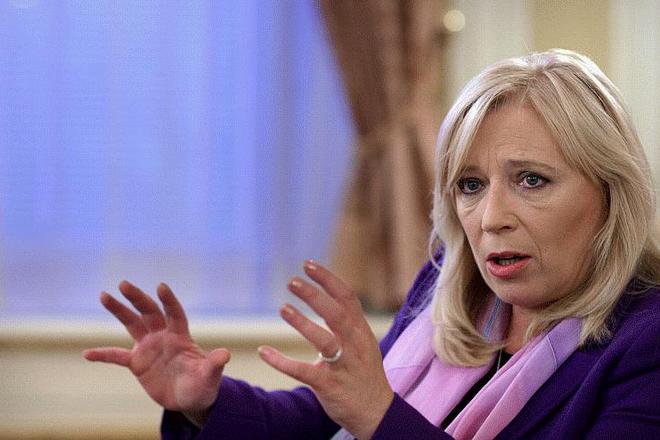 Former prime minister Iveta Radičová 