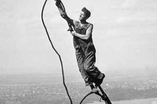 Icarus by Lewis Hine