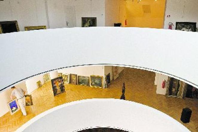Thenew"Nedbalka "gallery in Bratislava.