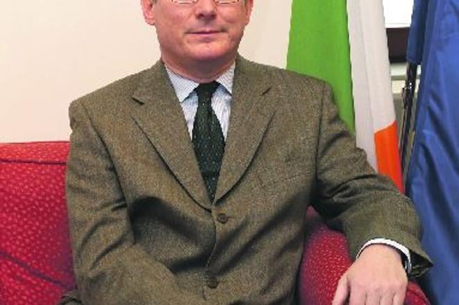 Irish Ambassador Brian McElduff