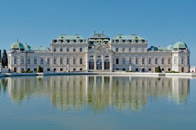 The Upper Belvedere Palace in Vienna