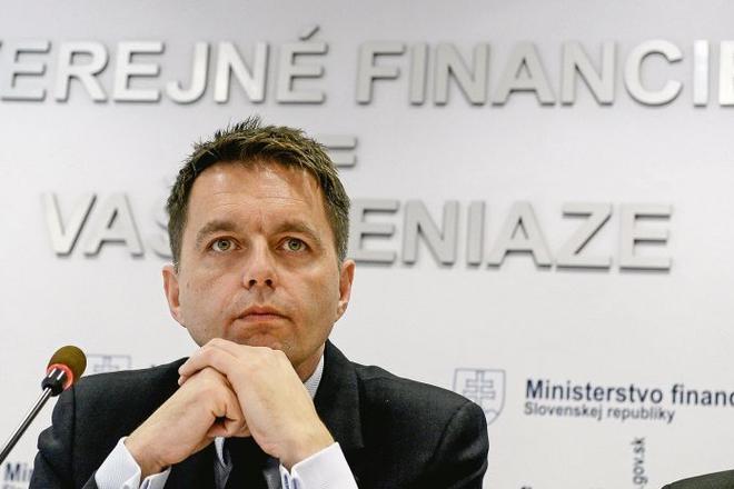 Finance Minister Peter Kažimír