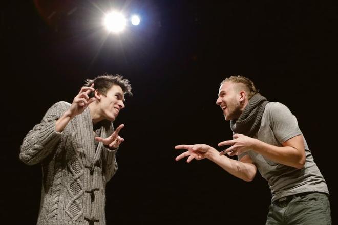 A scene from the play