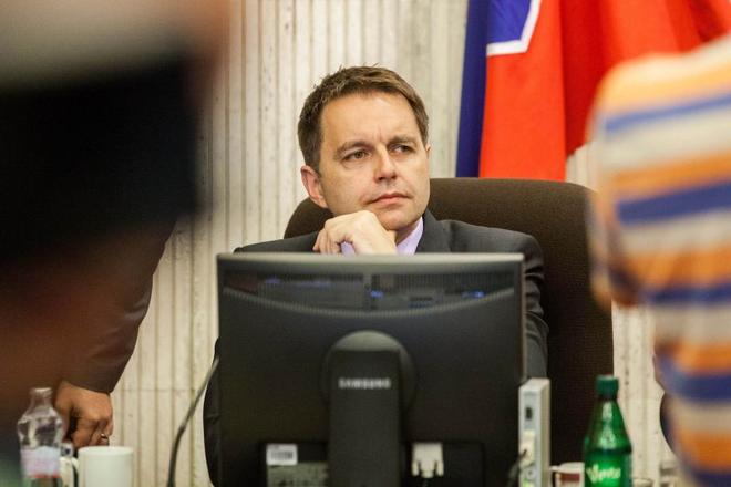 Finance Minister Peter Kažimír