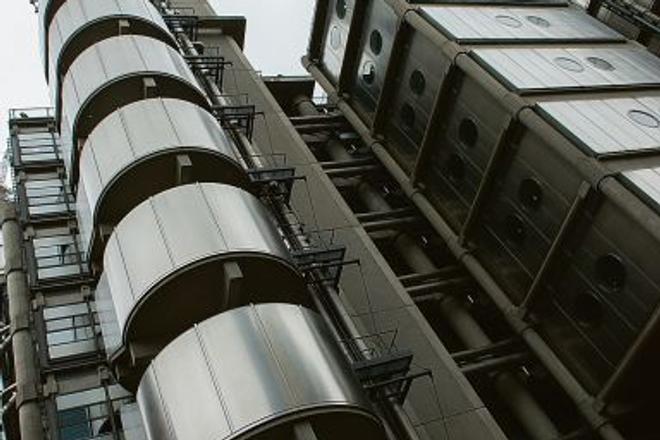 The iconic Lloyd's building in London.