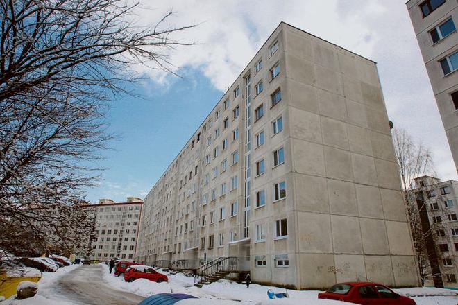 Typical communist-era flats in Slovakia.