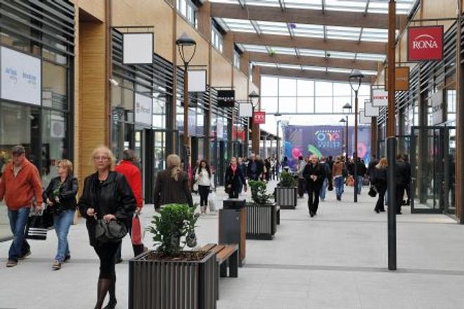 A new fashion outlet centre in Voderady attracted 45,000 visitors during the opening week.