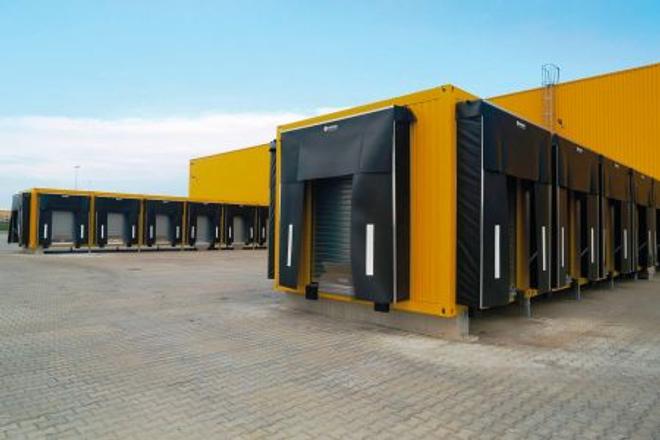 The new DHL Express distribution node.