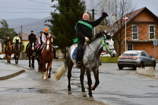 St Stephan's Ride along Soblahov on the patron saint's day.