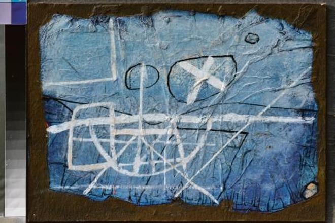 Cipár: The Blue (tempera, 1980)