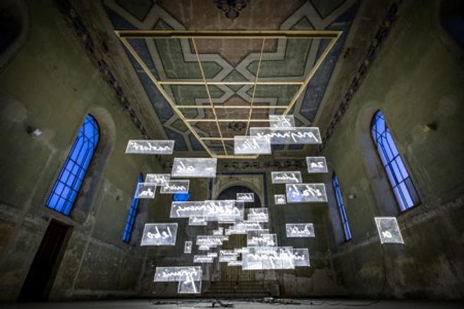 Daniel Fischer's work in the At Home Gallery in Šamorín