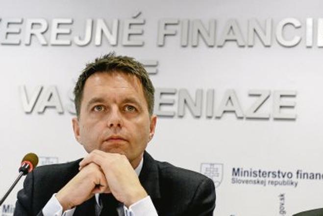 Finance Minister Peter Kažimír