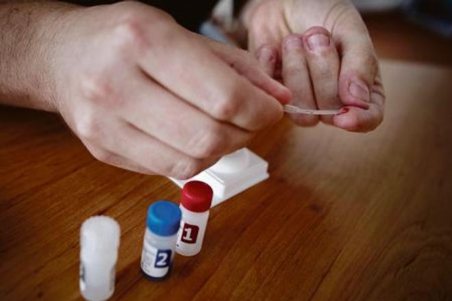 Learning one's HIV status from in-home HIV test.