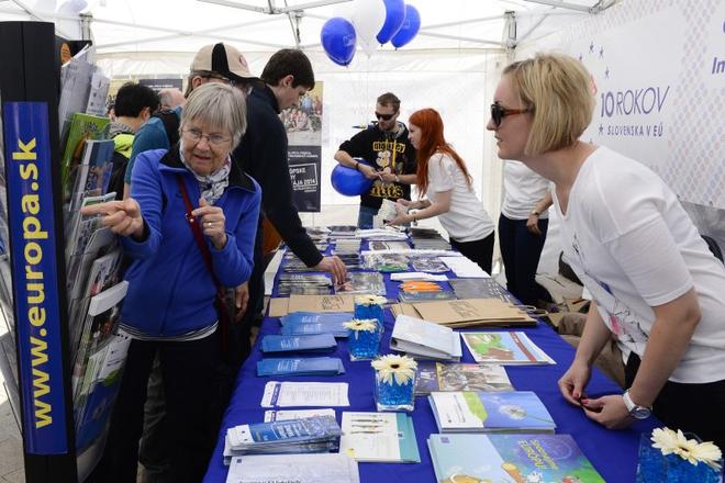 People can learn more about the EU in Bratislava.