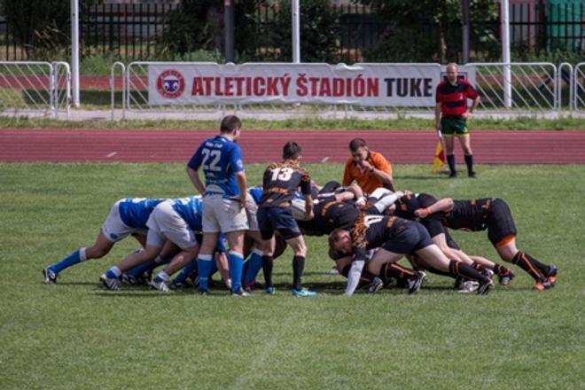 Rugby match in Košice