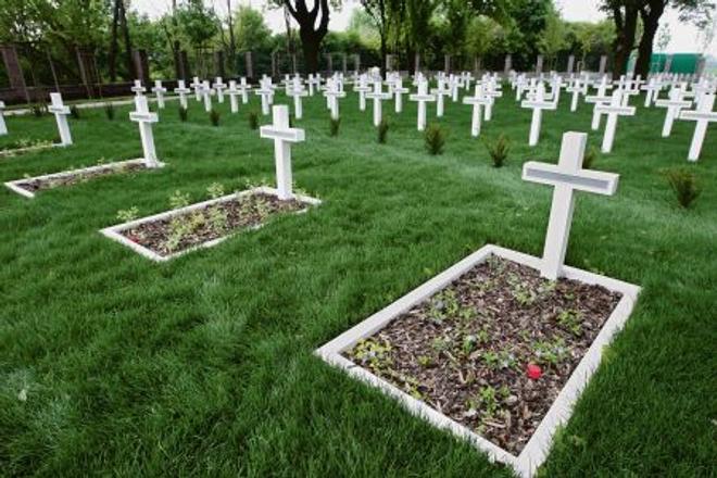 Cemetery ofWWIvictims in Petržalka.