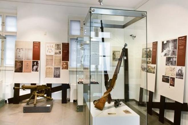 Exhibitions are held along side WWI anniversary.