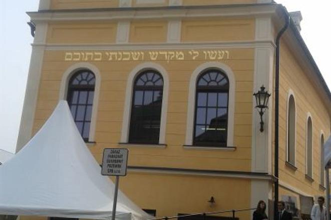 Synagogue in Banská Štiavnica, now the site of the ERB brewery.