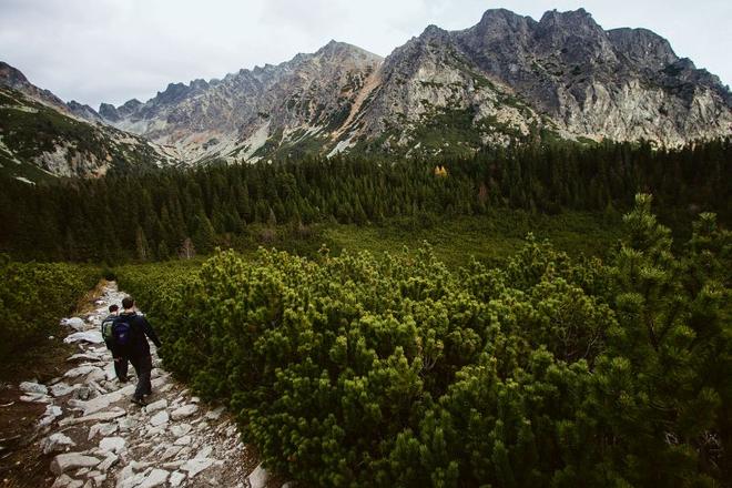 An app helps in not getting lost in the High Tatras.