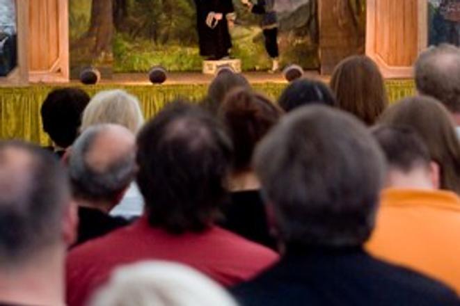 Marionett theatres participat ein the Theatre Night, too