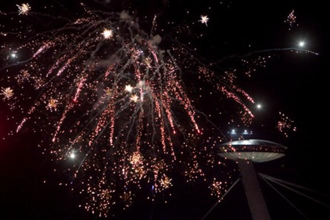New Year's Eve in Slovak capital. 
