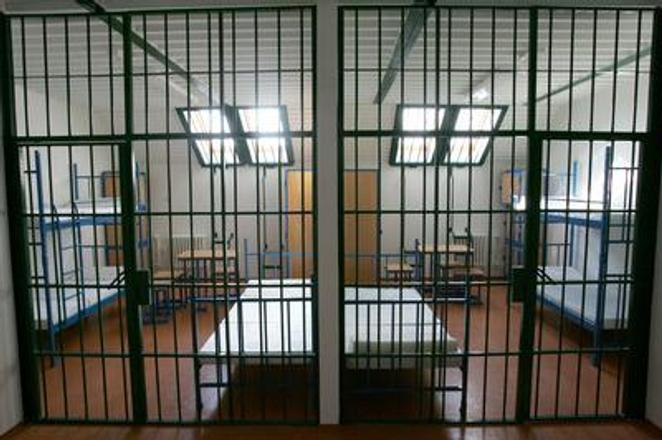 Inside prison