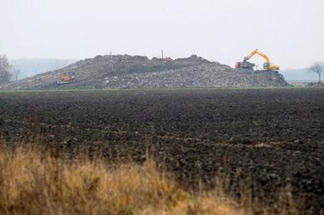 Waste dump, illustrative stock photo