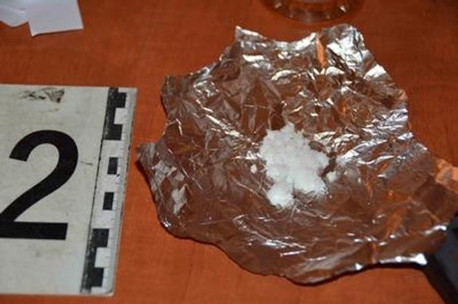 Drugs seized during  a police raid