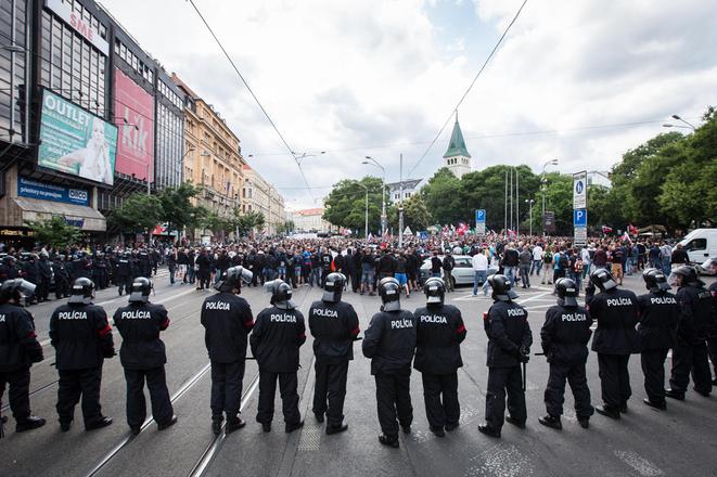 The protest in June 2015