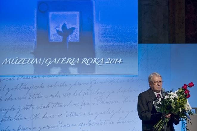 Head of the "Museum of the Year 2014", J. Keppert