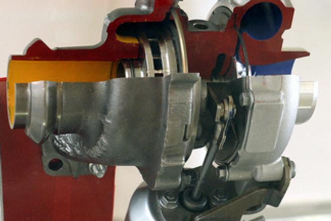Honeywell produces turbochargers components. 