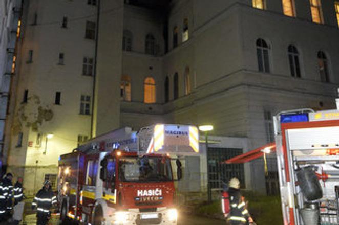 Fire at University Hospital Bratislava