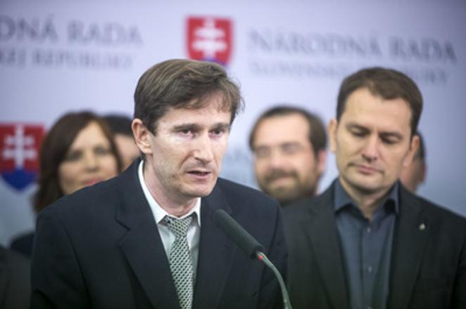 Žarnay (L) runs for OĽaNO-NOVA