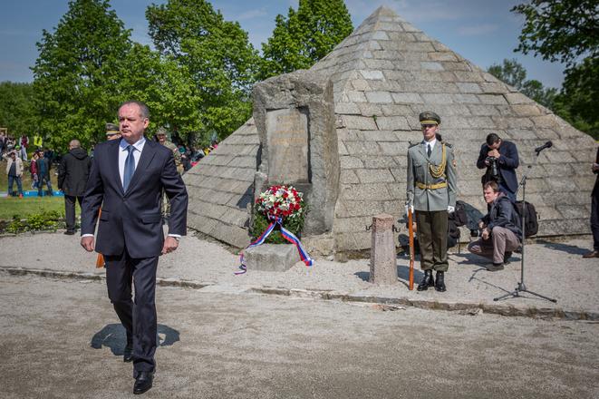 President Andrej Kiska in Ivanka pri Dunaji