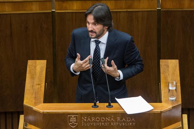 Interior Minister Robert Kaliňák