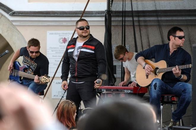 Desmod at a concert in Nitra
