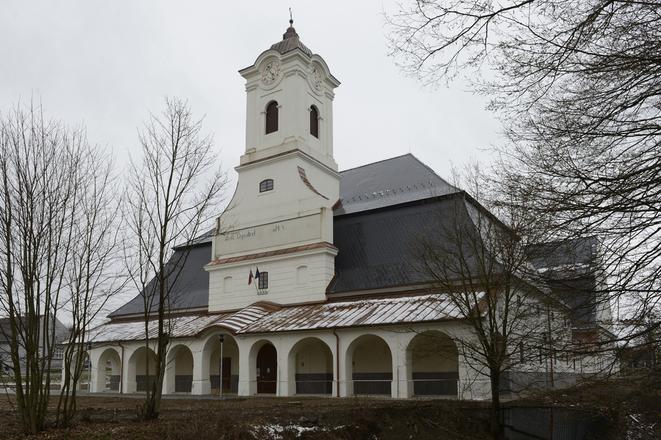 Historic salt store in Prešov.